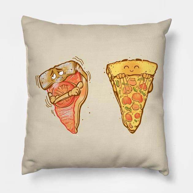 Cheesy Cover Pillow by Made With Awesome