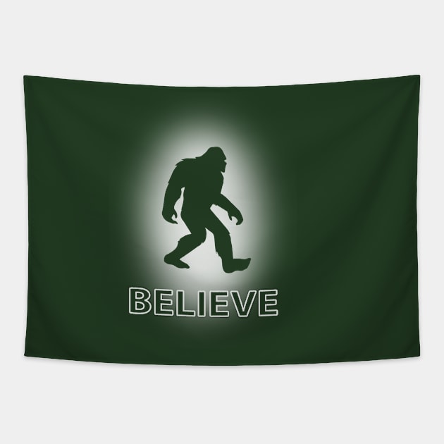 I Believe In Squatch Tapestry by HandymanJake