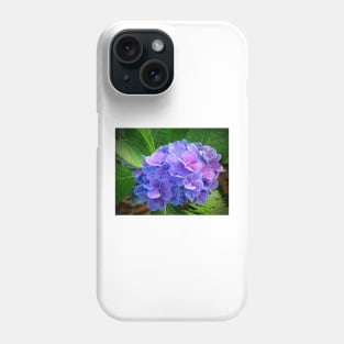 Bluish Purple Hydrangea Phone Case