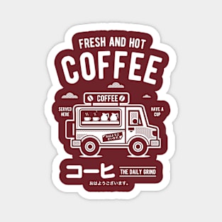 Coffee Van Magnet