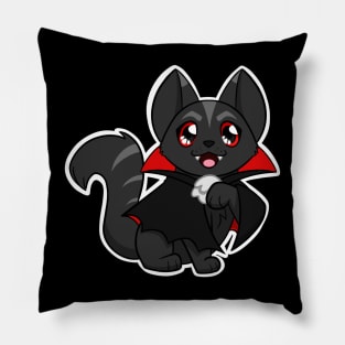 Vampire Cat Pillow