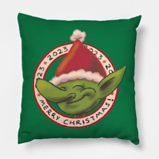 merry christmas goblin 1 Pillow