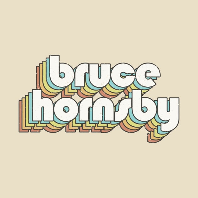 vintage color Bruce Hornsby by Wizz Ventura