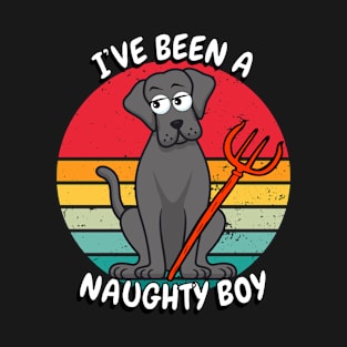 ive been a naughty boy - big dog T-Shirt