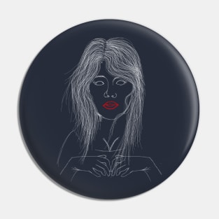 mysterious woman Pin