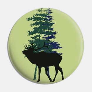 Elk Pin