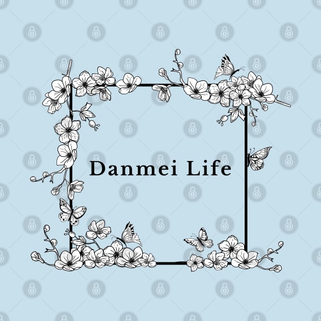 Danmei Life - flower butterfly frame by Selma22Designs