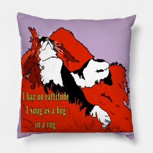 Cute Tuxedo Cat I haz no attitude  Copyright TeAnne Pillow