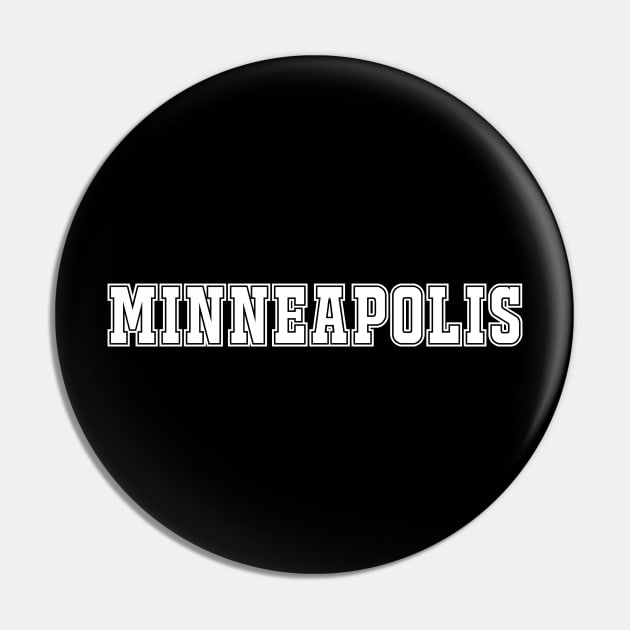 Minneapolis Pin by bestStickers