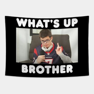 What's up brother sketch meme, Funny Meme, Sketch streamer Tapestry