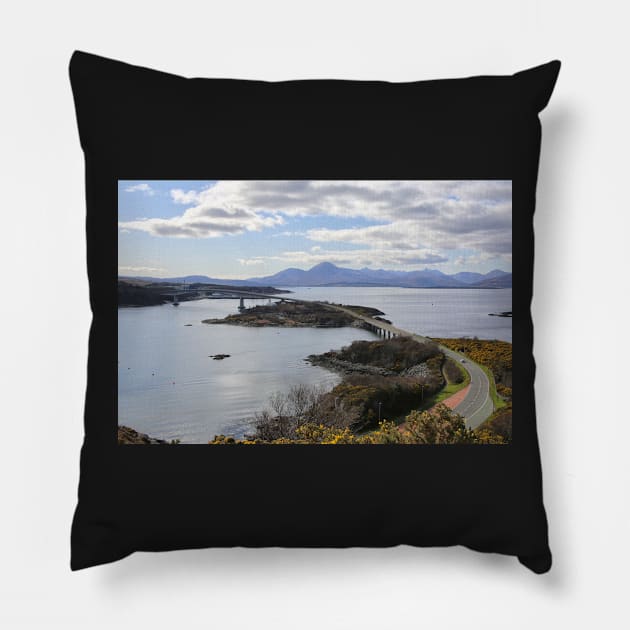 The Skye Bridge Pillow by Jane Braat