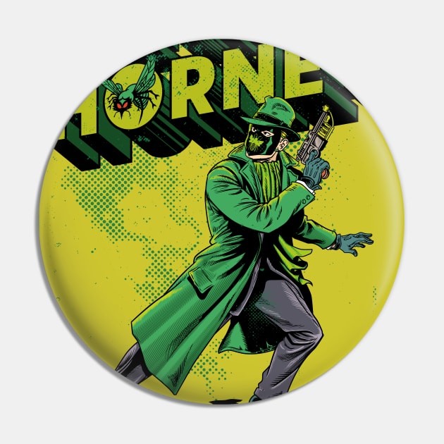 The green hornet Pin by Playground