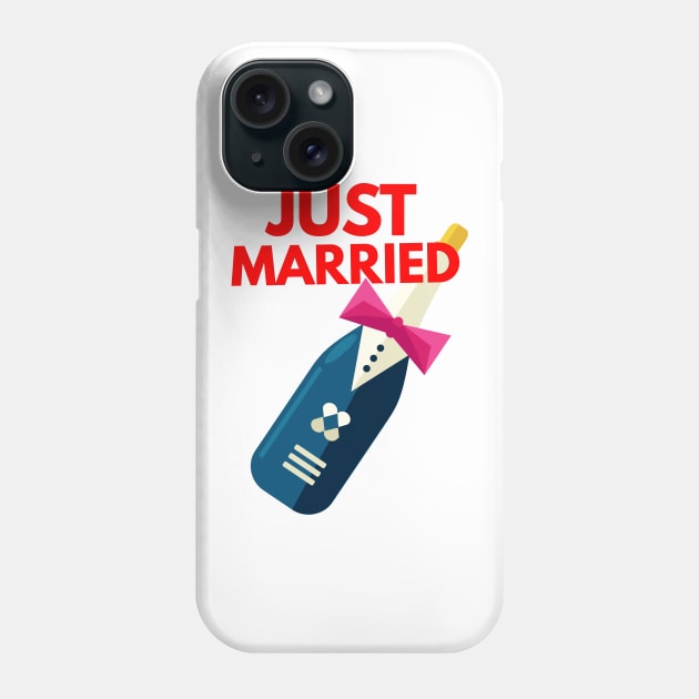 just married Phone Case by FromBerlinGift