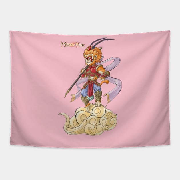 Wukong Tapestry by Chaeros Arts