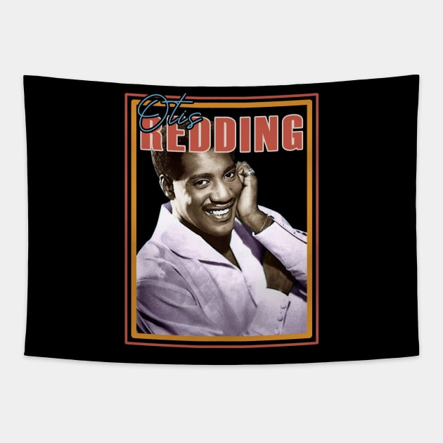 Respect the King of Soul Redding Nostalgia Tribute Shirt Tapestry by Super Face