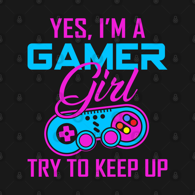 Gamer Girl Power by East Texas Designs 