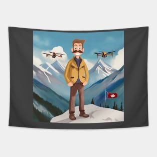 Canadian Hoser Tapestry