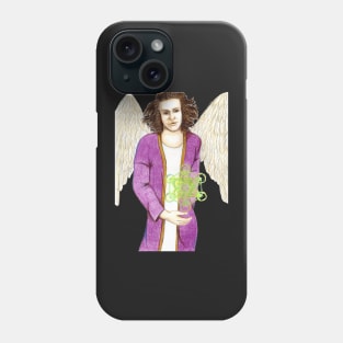 Archangel Metatron the Creator- Dark Grey Phone Case