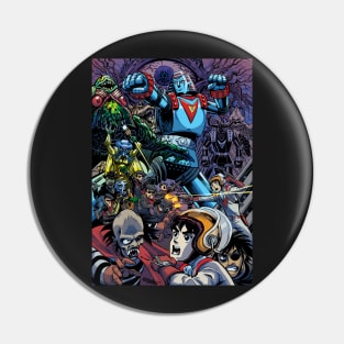 GIANT ROBO 50TH ANNIVERSARY Pin