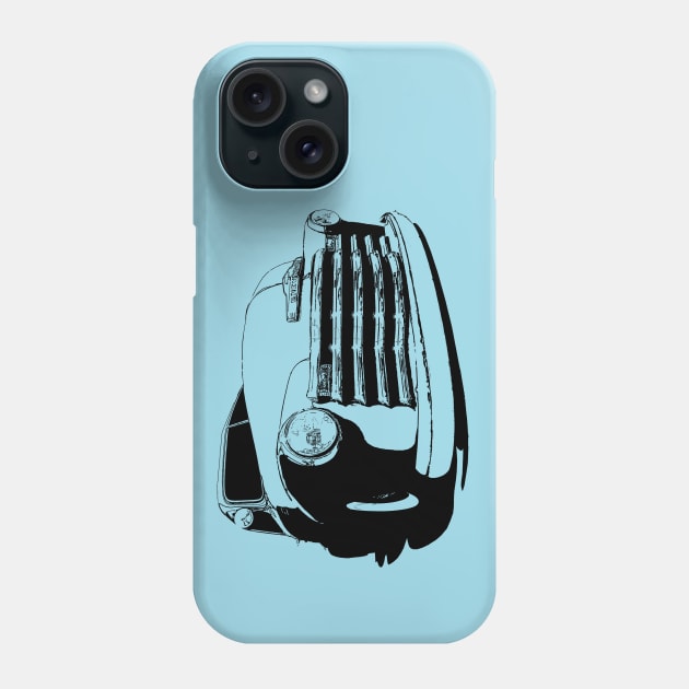 Chevy 3100 Pickup - stylized monochrome Phone Case by mal_photography