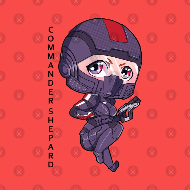 Commander Shepard Soldier by Pastelideas