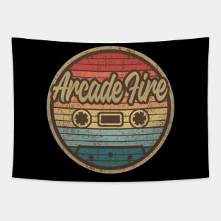 arcade fire cassette retro circle Tapestry