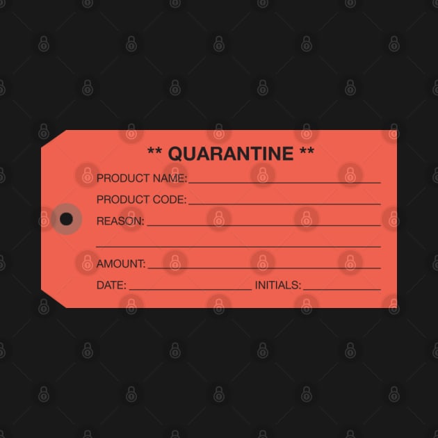 Quarantine name tag by DeeDeeCro