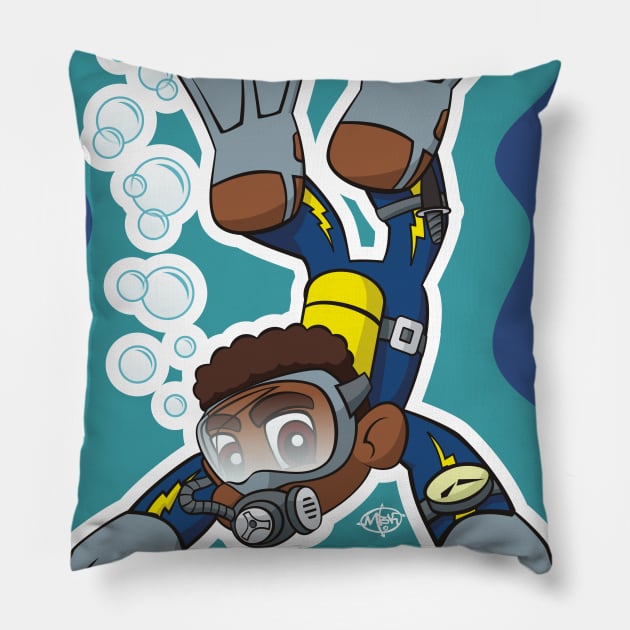 Little Diver Pillow by MBK