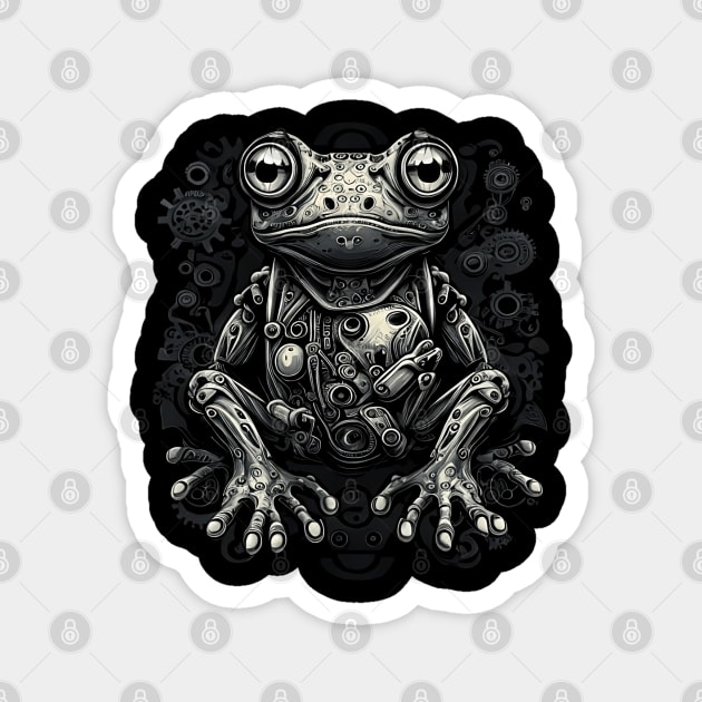 Kambo Frog Magnet by AI INKER
