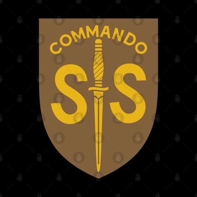 WW2 British Army No2 Commando SAS Badge by GRIM GENT