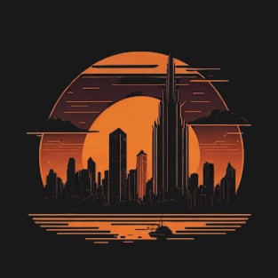 sunset city T-Shirt