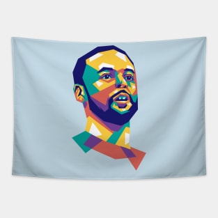Steph Curry Night Night Tapestry