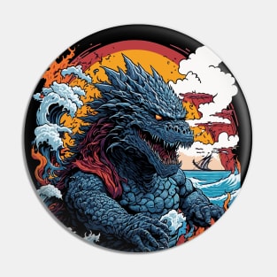 Godzilla Dominance Pin