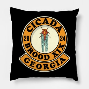 Cicada Brood XIX Georgia Pillow