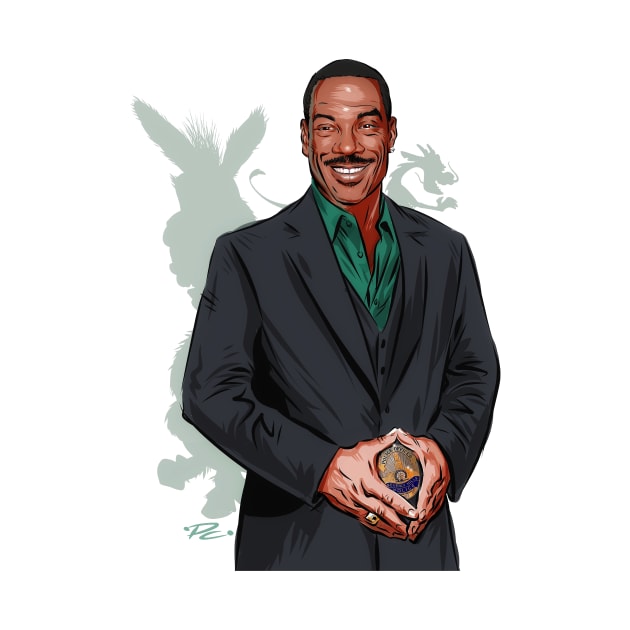 Eddie Murphy - An illustration by Paul Cemmick by PLAYDIGITAL2020