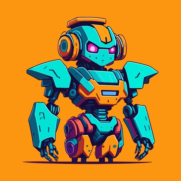 Cute Robot by SpriteGuy95