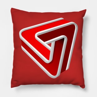 Penrose Triangle Pillow