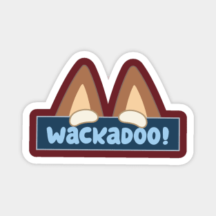 Wackadoo Heeler Mum transparant Magnet