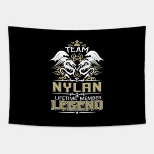 Nylan Name T Shirt -  Team Nylan Lifetime Member Legend Name Gift Item Tee Tapestry