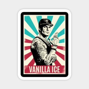 Vintage Retro Vanilla Ice Magnet