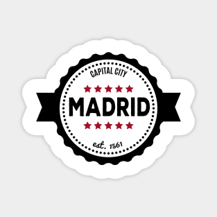 Madrid capital city Magnet