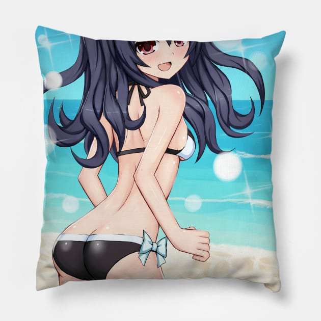 Uni Bikini Pillow by Weresdrim