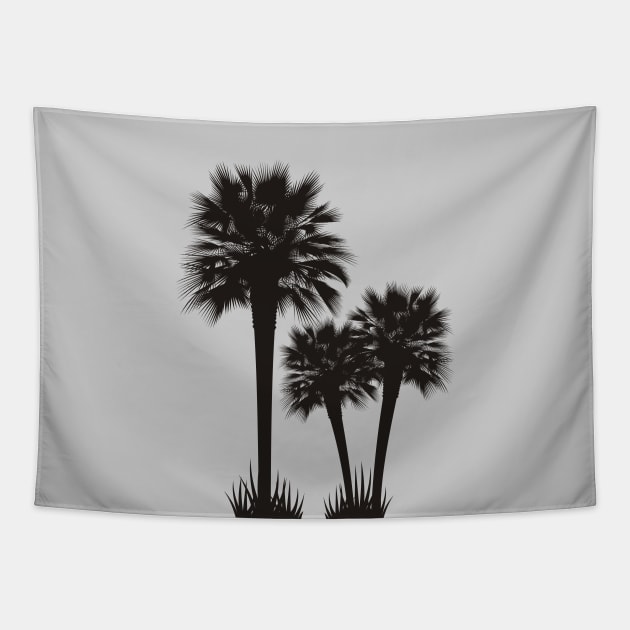 Palm Trees Tapestry by sifis