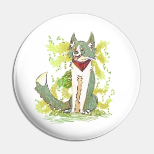 Collie garden Pin