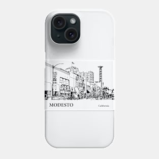 Modesto - California Phone Case