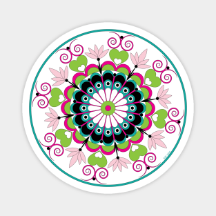 Mandala Love Magnet