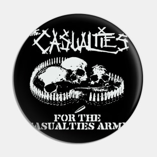 The Casualties 2 Pin