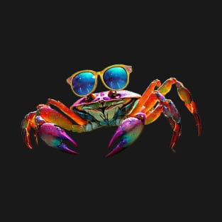 Crab wearing Sunglasses T-Shirt