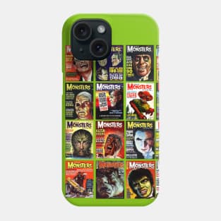 Famous Monsters Collage Series 2 Phone Case