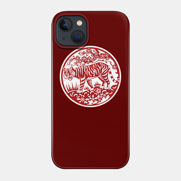 Chinese Zodiac - Tiger - Year Of The Tiger - Phone Case